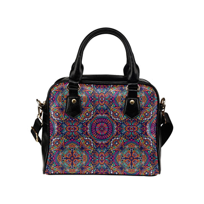 Boho Pattern Print Design 06 Shoulder Handbag