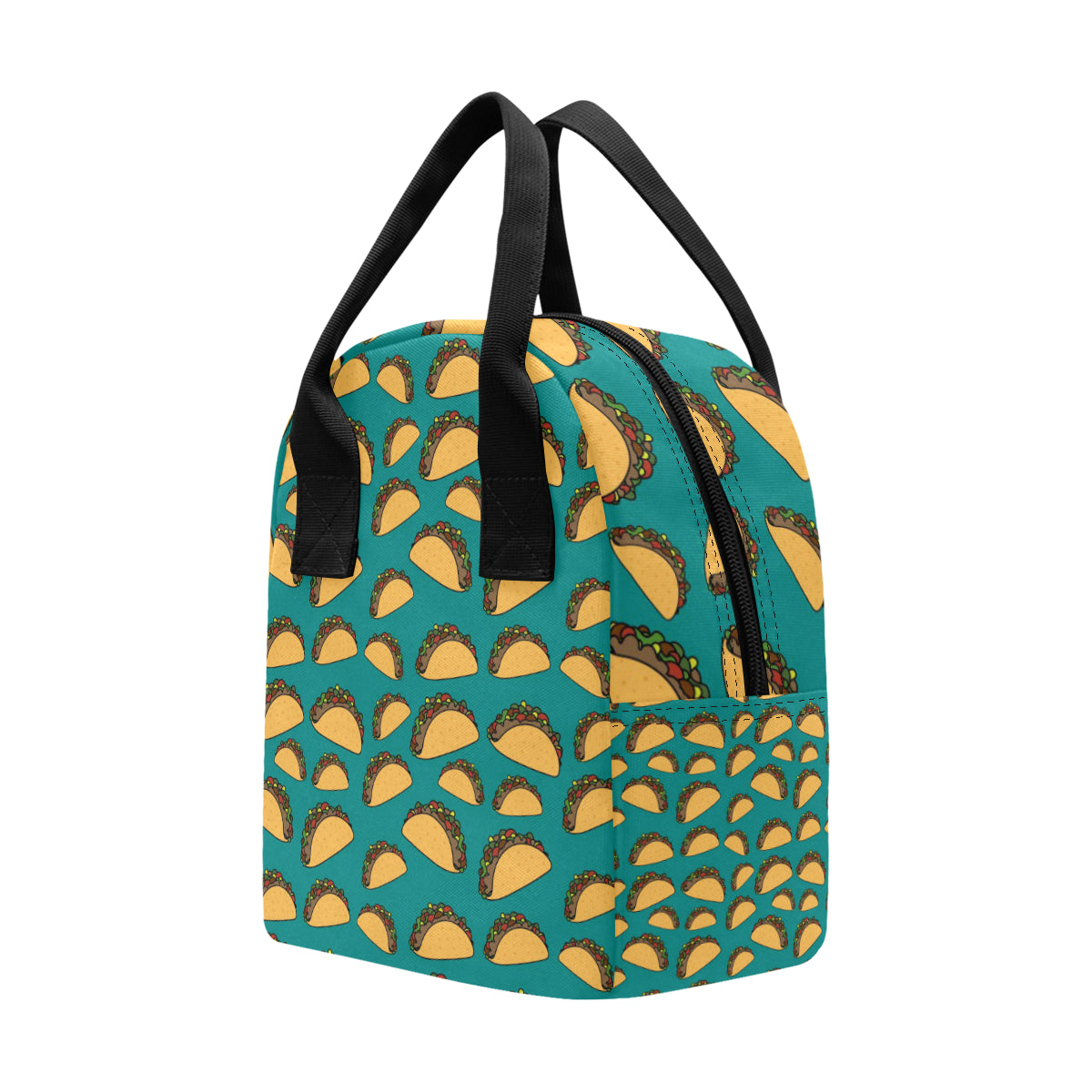 Taco Pattern Print Design TC07 Insulated Lunch Bag