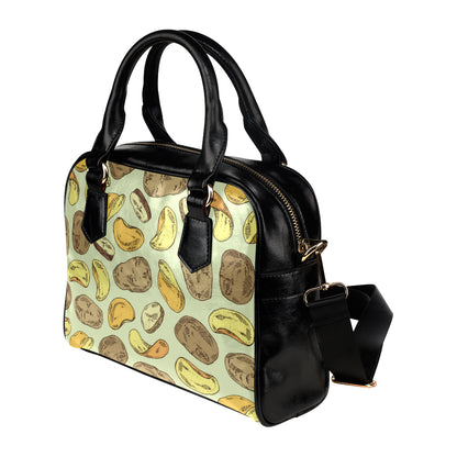 Potato Pattern Print Design A03 Shoulder Handbag