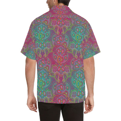 Boho Pattern Print Design 02 Men's Hawaiian Shirt