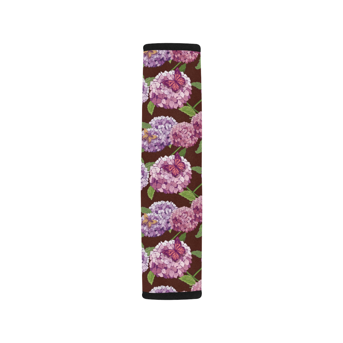 Hydrangea Pattern Print Design HD08 Car Seat Belt Cover