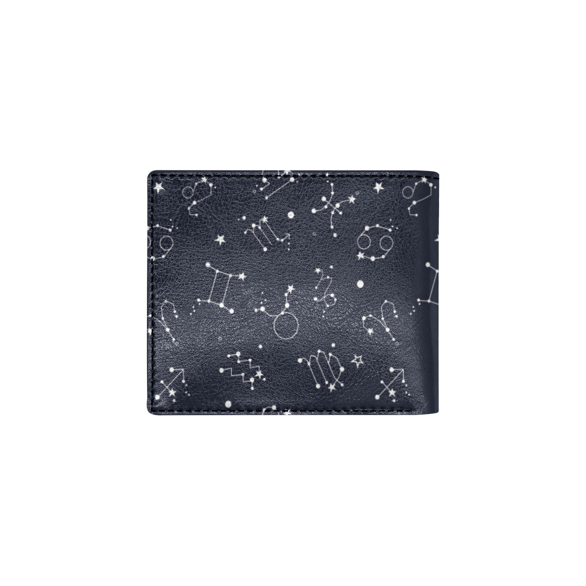 Constellation Pattern Print Design 05 Men's ID Card Wallet