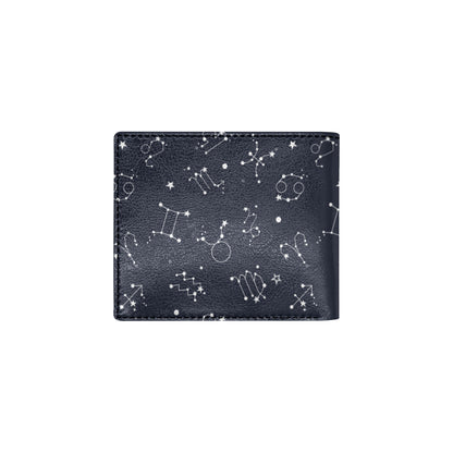 Constellation Pattern Print Design 05 Men's ID Card Wallet