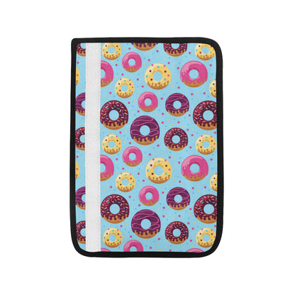 Donut Pattern Print Design DN07 Car Seat Belt Cover