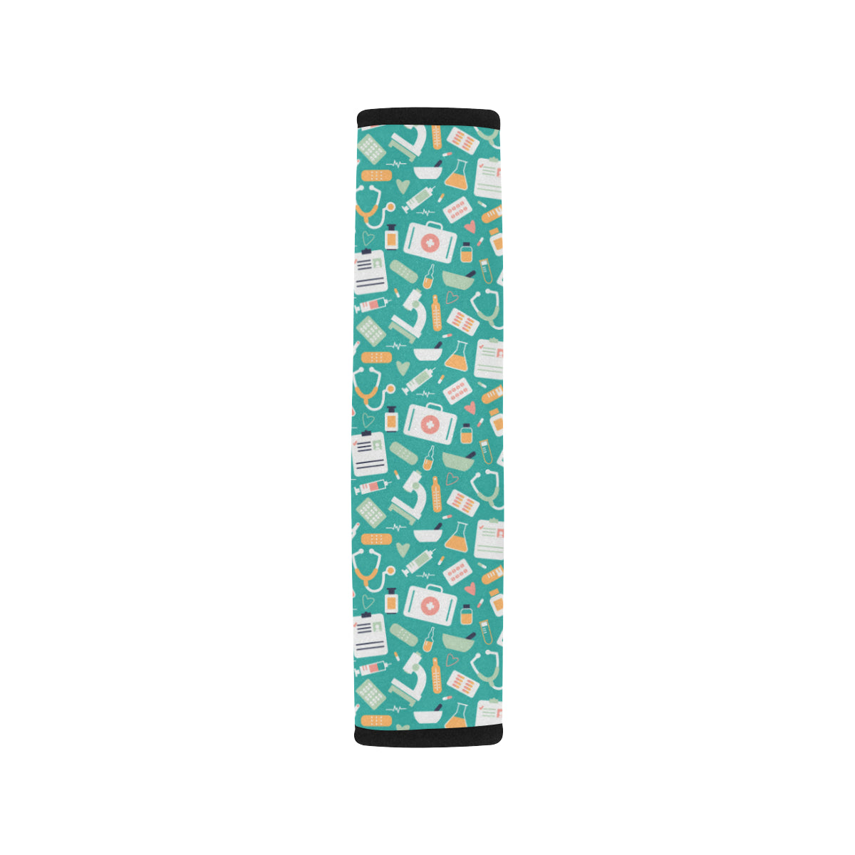 Medical Pattern Print Design 03 Car Seat Belt Cover