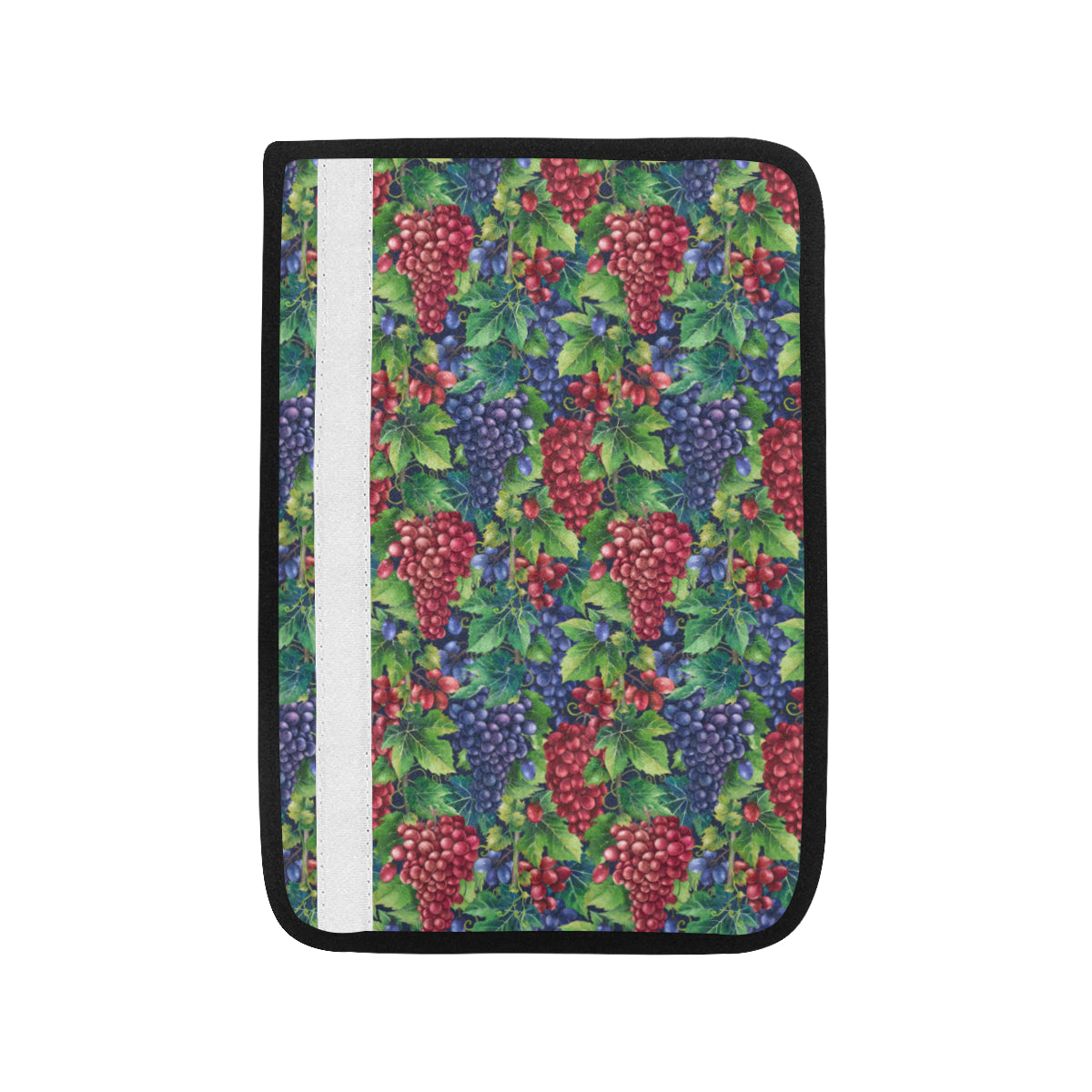 Grape Pattern Print Design GP02 Car Seat Belt Cover