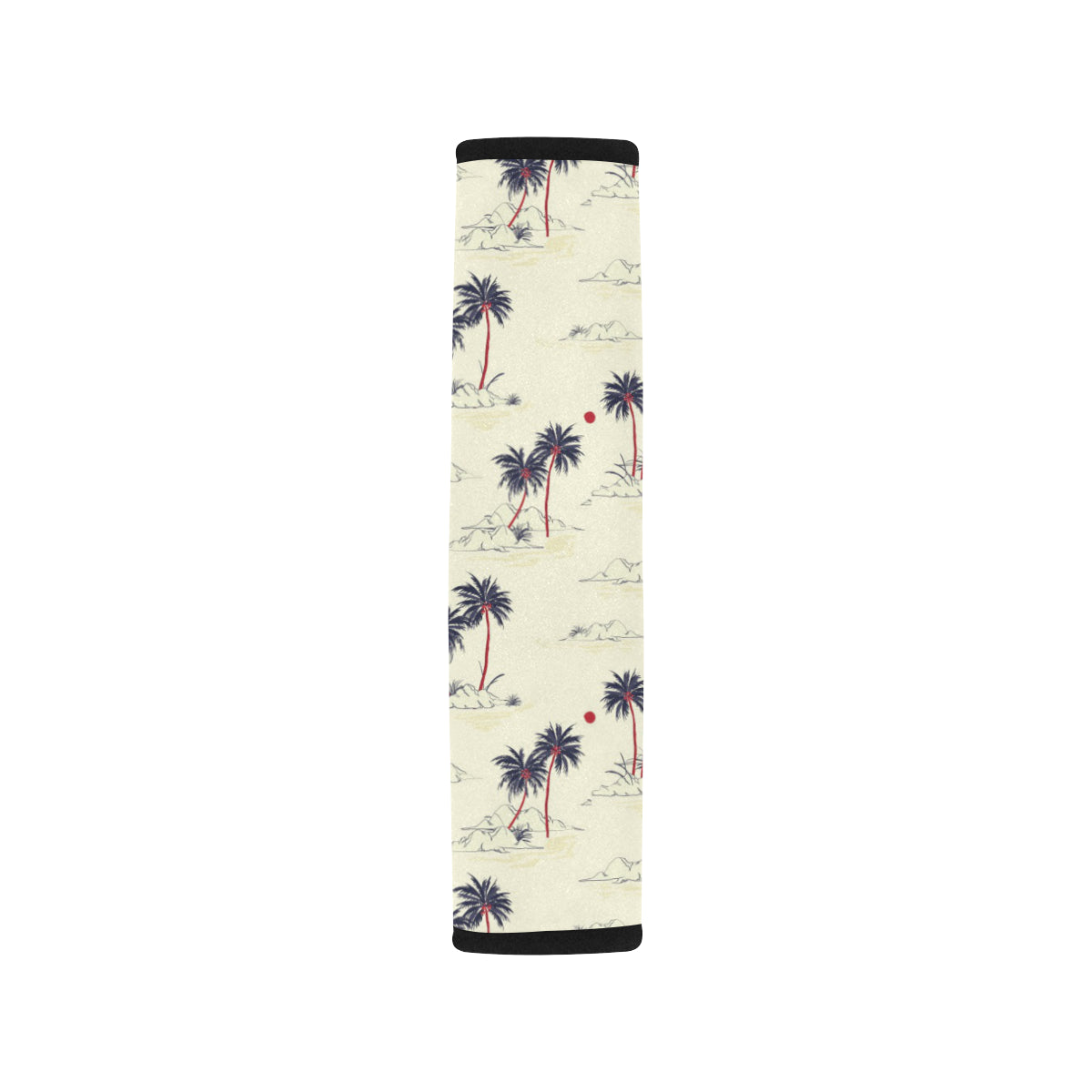 Palm Tree Pattern Print Design PT08 Car Seat Belt Cover