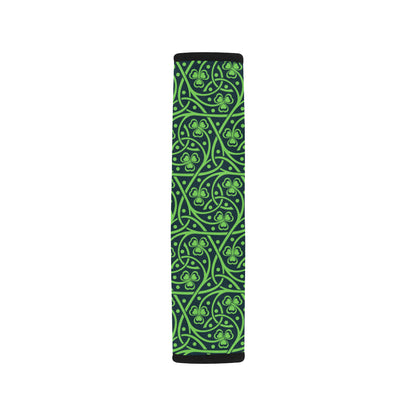 Shamrock Themed Print Car Seat Belt Cover