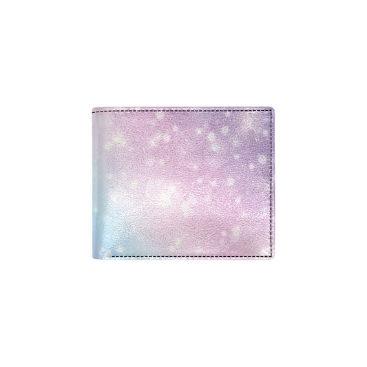 Cosmic Pastel Pattern Print Design 02 Men's ID Card Wallet