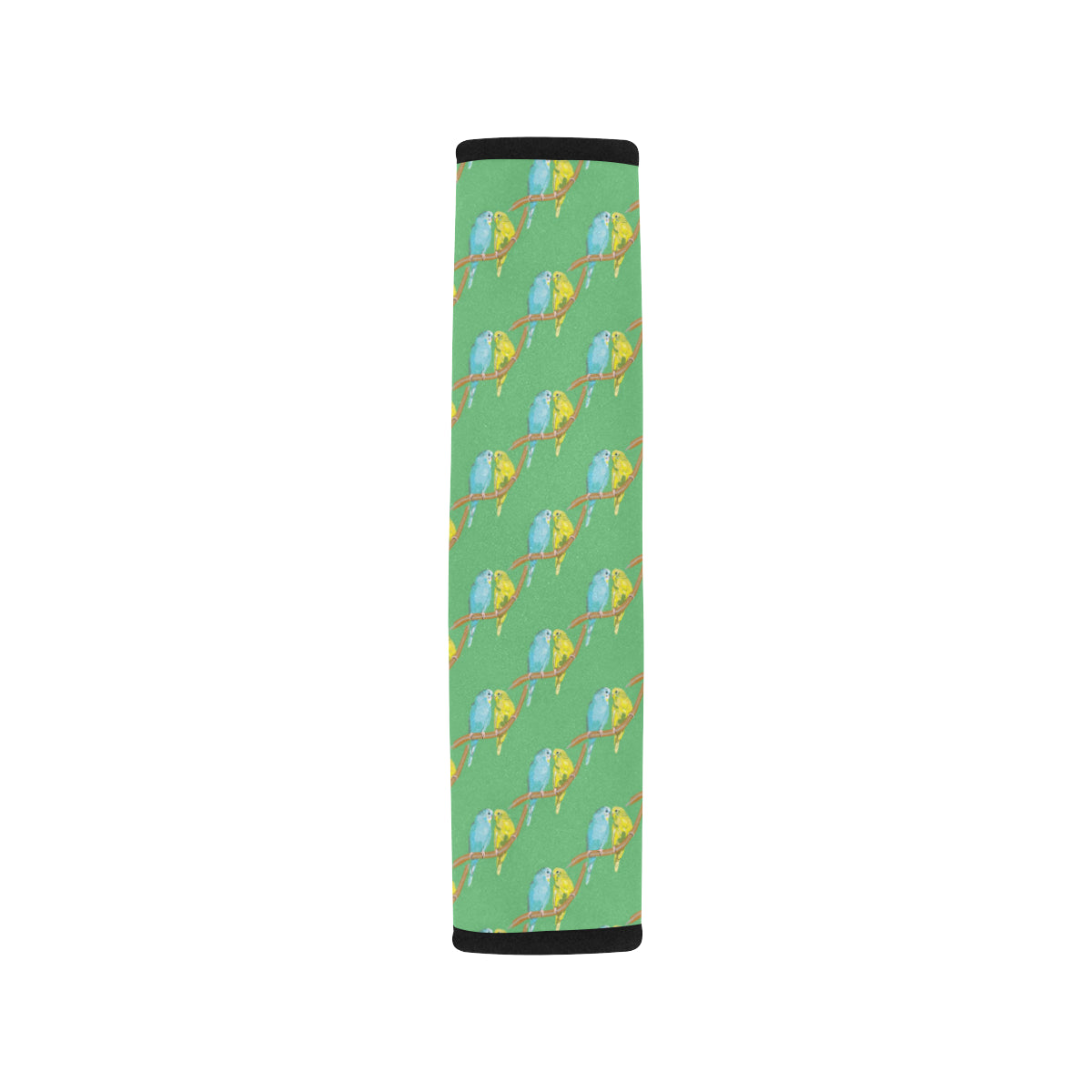Budgerigar Pattern Print Design 01 Car Seat Belt Cover