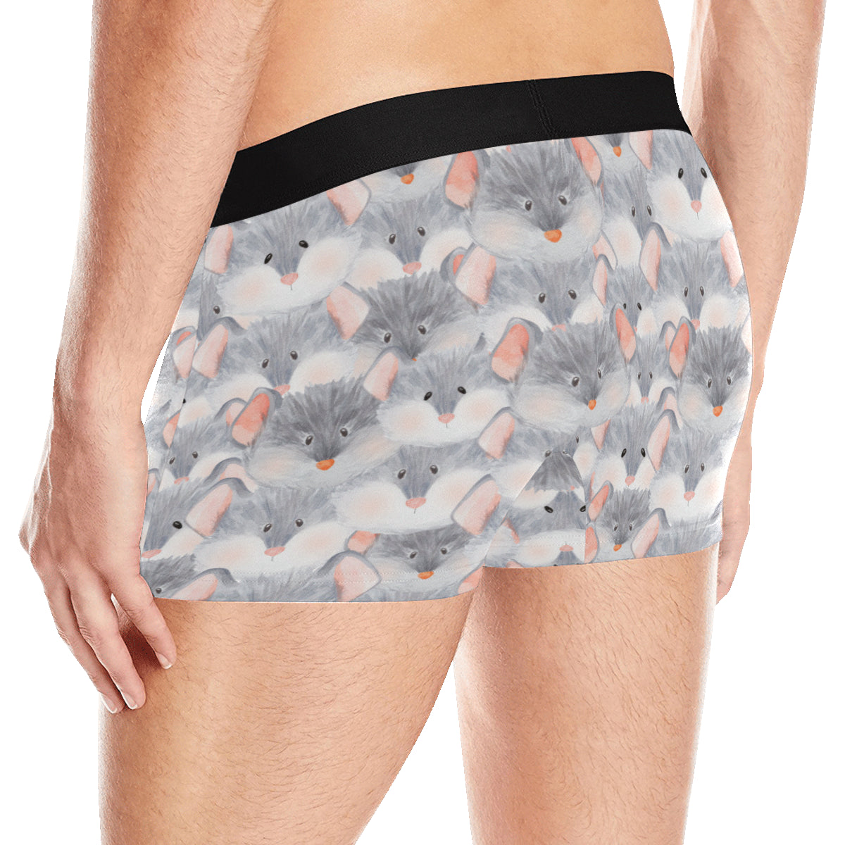 Rat Baby Pattern Print Design 02 Men's Boxer Briefs