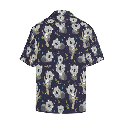 Koala Pattern Print Design 04 Men's Hawaiian Shirt