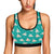 Chihuahua Polka Dot Pattern Sports Bra