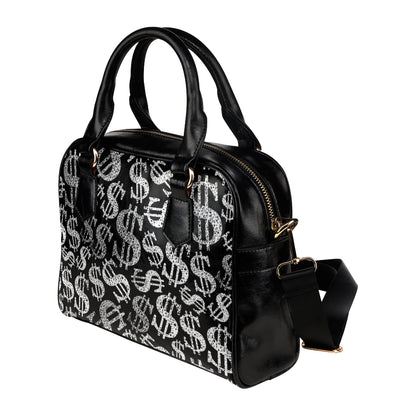 Money Pattern Print Design 02 Shoulder Handbag
