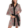 Bohemian Pattern Print Design 03 Women's Short Kimono