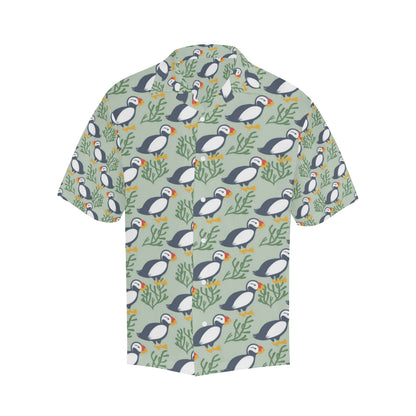Puffin Pattern Print Design A04 Men's Hawaiian Shirt