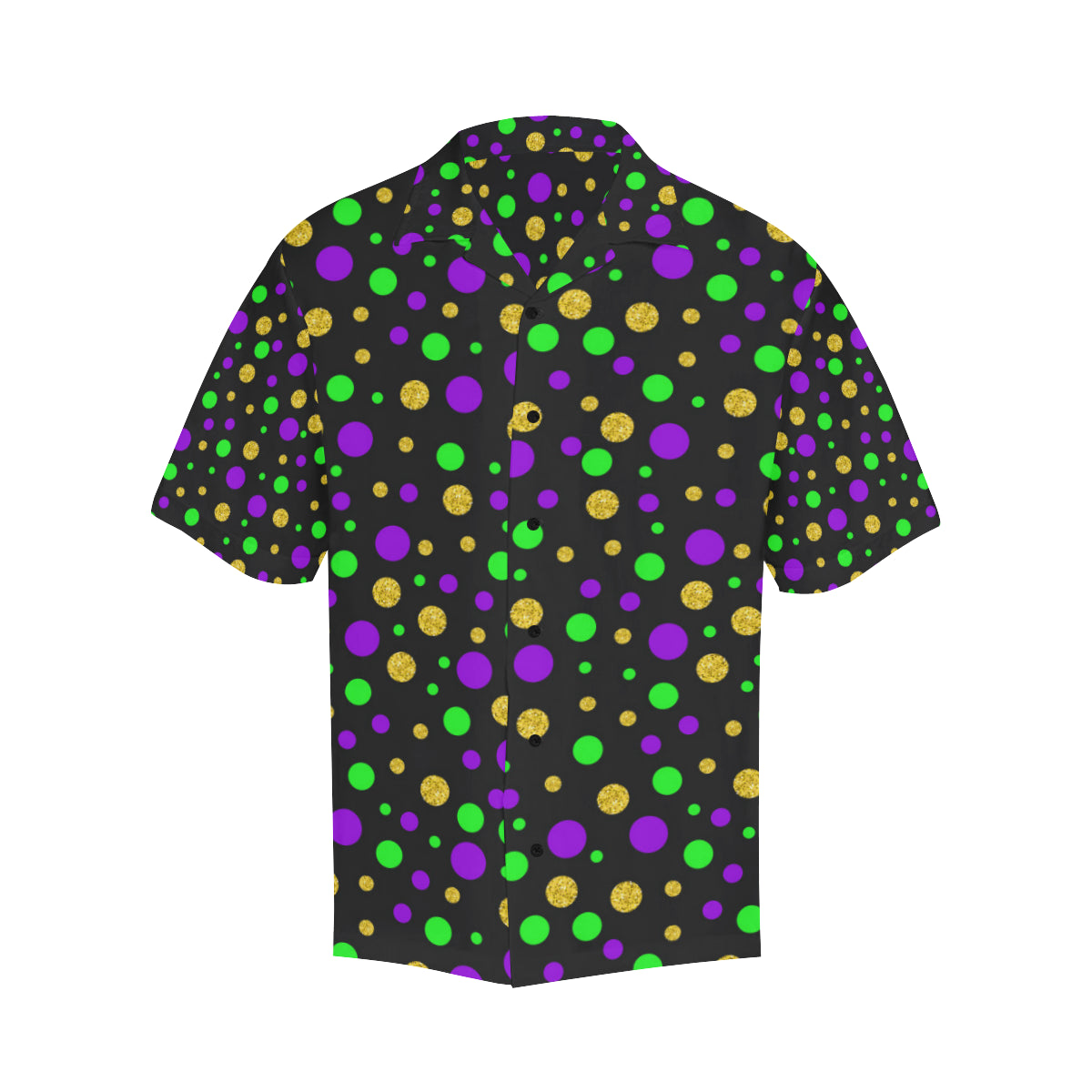 Mardi Gras Pattern Print Design 07 Men's Hawaiian Shirt