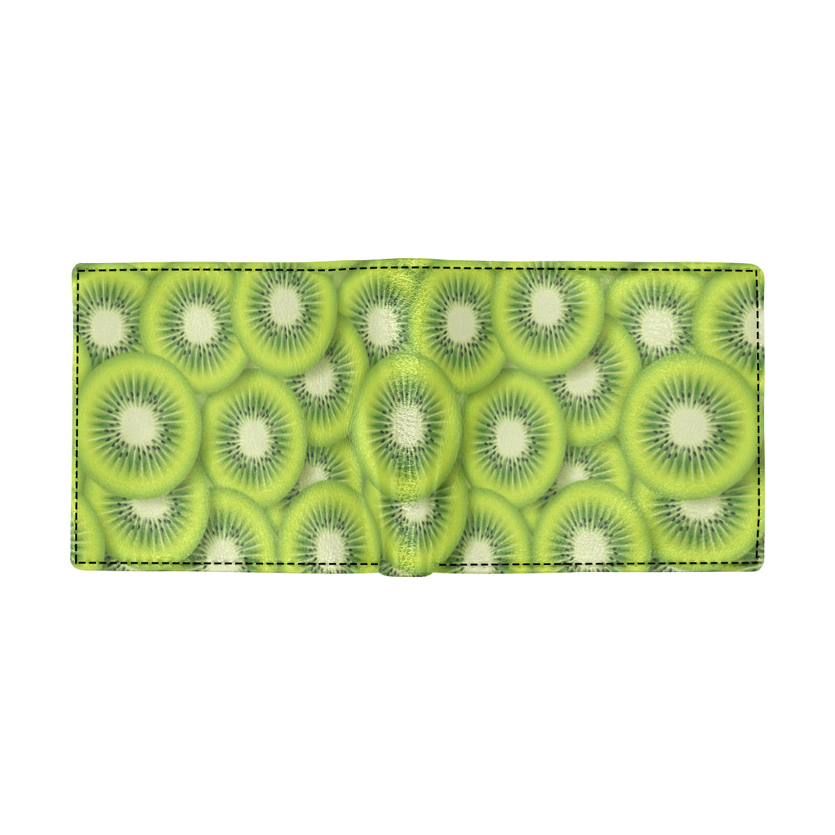 Kiwi Pattern Print Design KW01 Men's ID Card Wallet