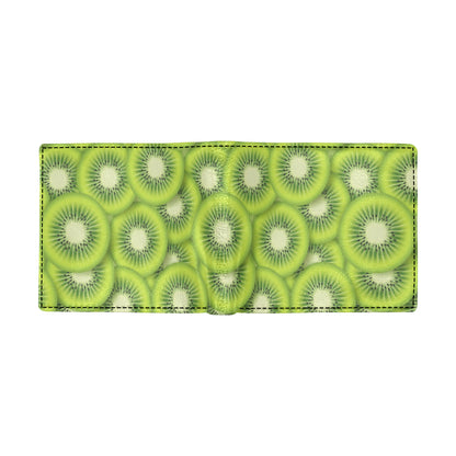 Kiwi Pattern Print Design KW01 Men's ID Card Wallet