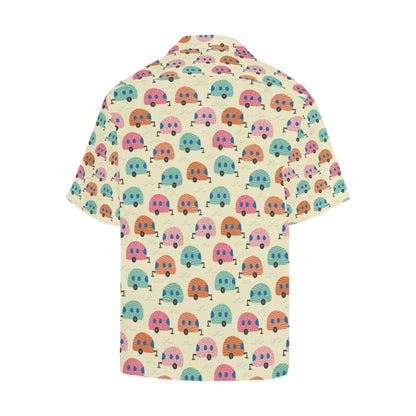 Camper Pattern Print Design 06 Men's Hawaiian Shirt