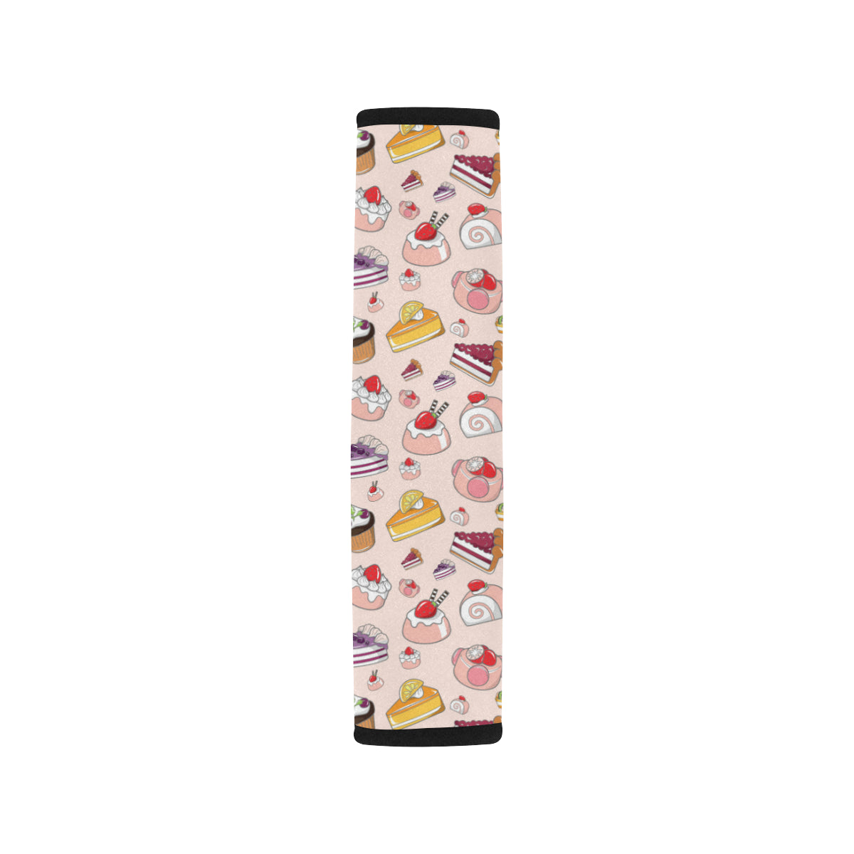 Cake Pattern Print Design 01 Car Seat Belt Cover