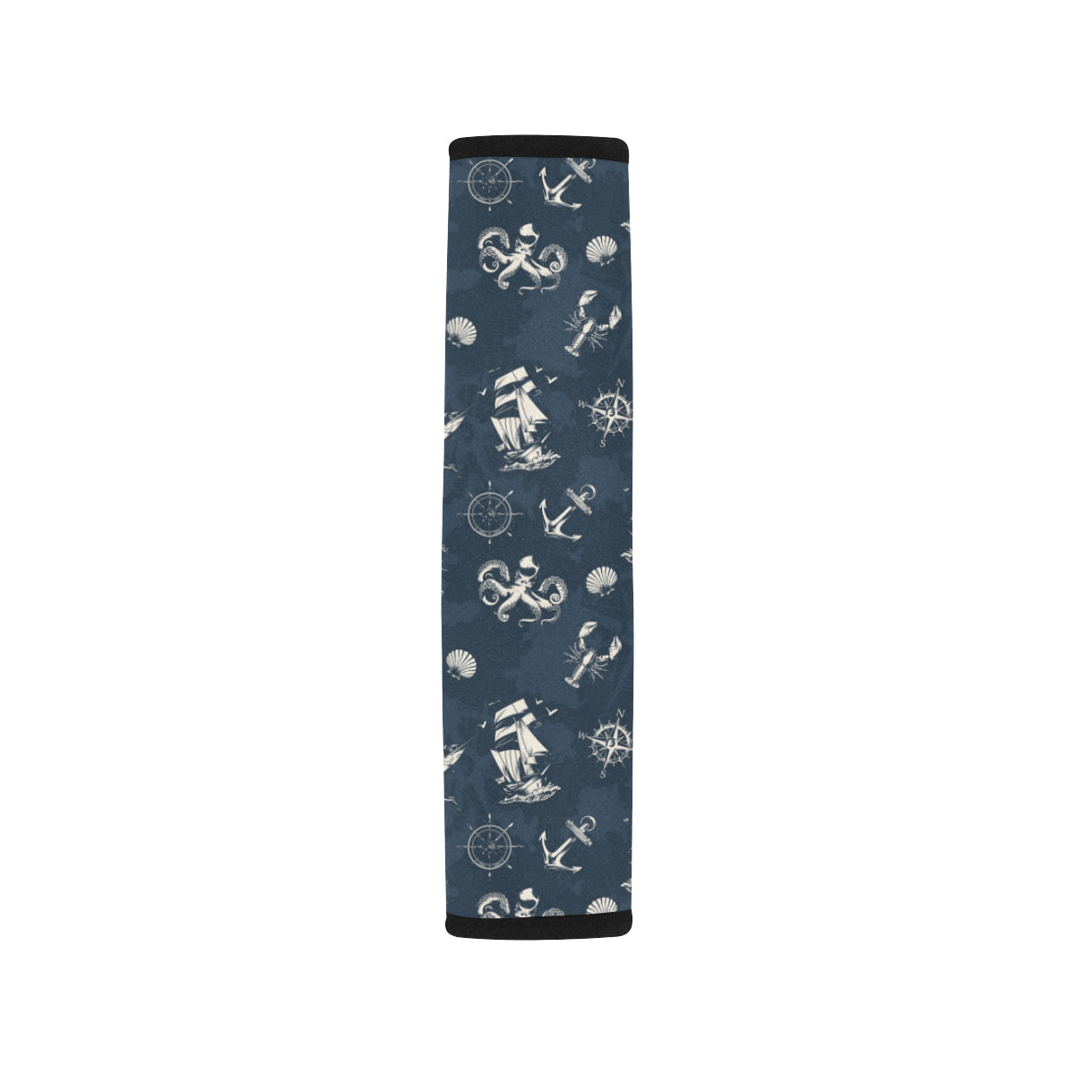 Nautical Sea Themed Print Car Seat Belt Cover