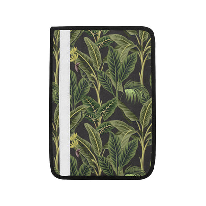 Banana Leaf Pattern Print Design BL04 Car Seat Belt Cover