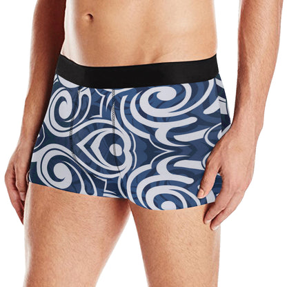 Maori Pattern Print Design 01 Men's Boxer Briefs