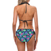 Tropical Flower Pattern Print Design TF09 Bikini