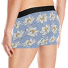 Lotus Pattern Print Design 04 Men's Boxer Briefs