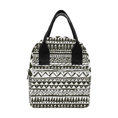 Hand draw Tribal Aztec Insulated Lunch Bag