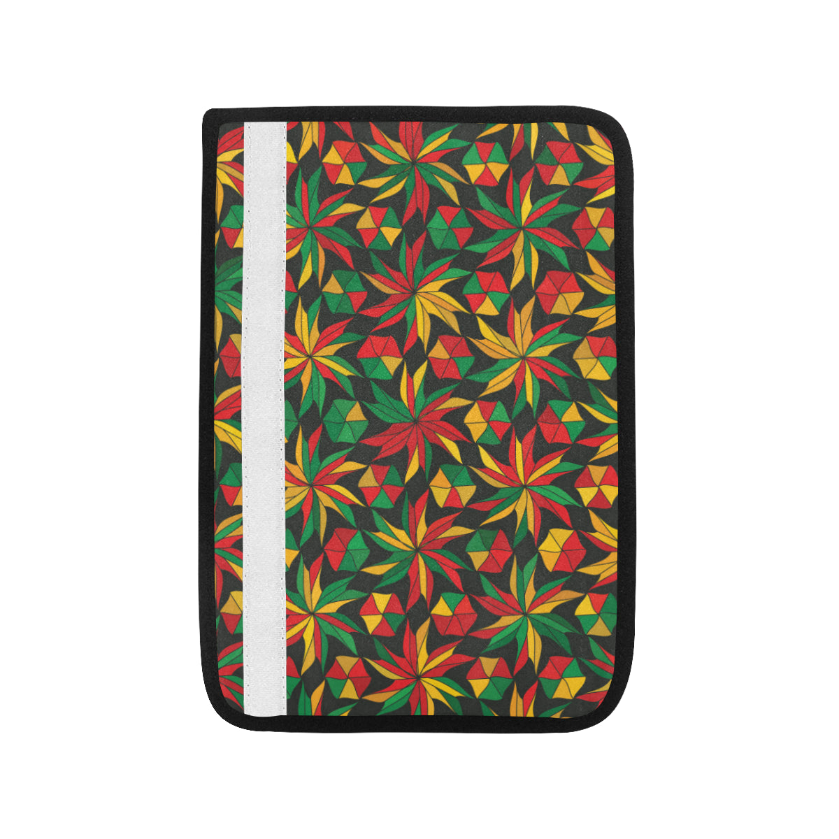 Rastafarian Pattern Print Design A03 Car Seat Belt Cover