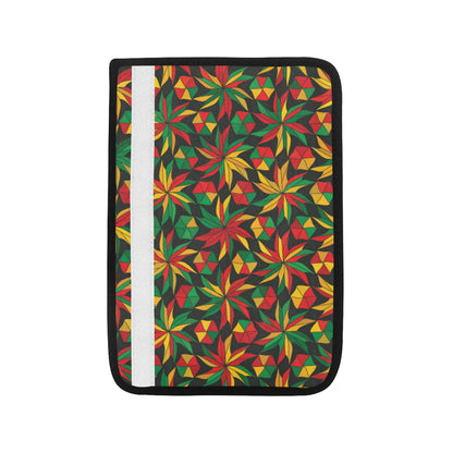 Rastafarian Pattern Print Design A03 Car Seat Belt Cover