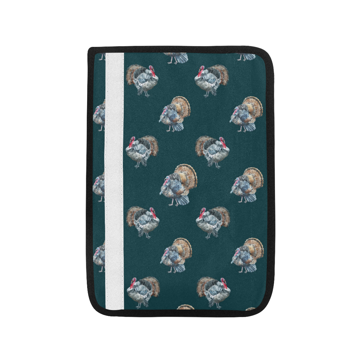 Turkey Pattern Print Design 03 Car Seat Belt Cover