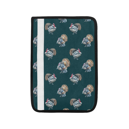 Turkey Pattern Print Design 03 Car Seat Belt Cover