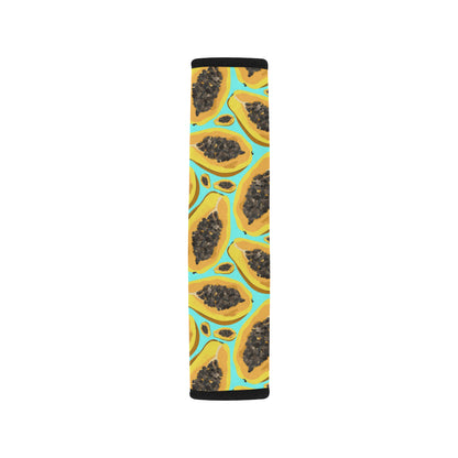 Papaya Pattern Print Design PP03 Car Seat Belt Cover