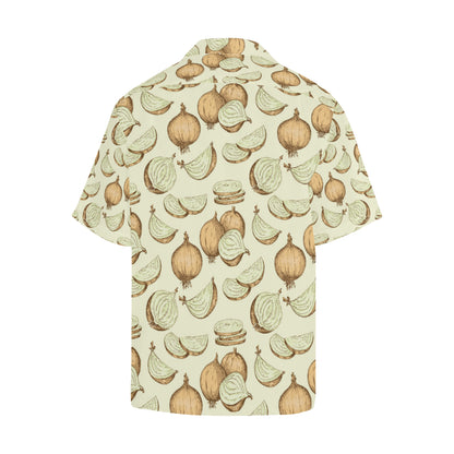 Onion Pattern Print Design A02 Men's Hawaiian Shirt