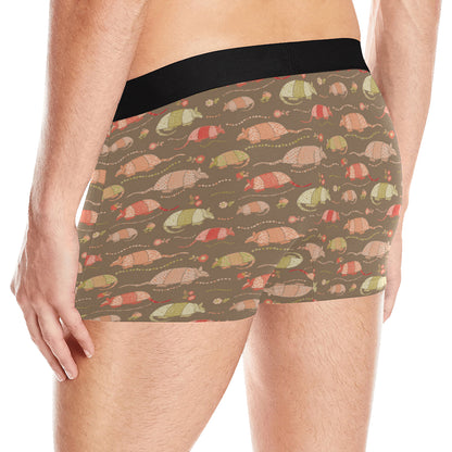 Armadillo Pattern Print Design 04 Men's Boxer Briefs