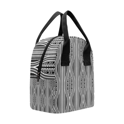 Polynesian Tribal Style Insulated Lunch Bag