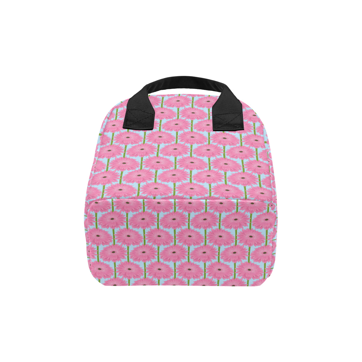 Gerberas Pattern Print Design GB01 Insulated Lunch Bag
