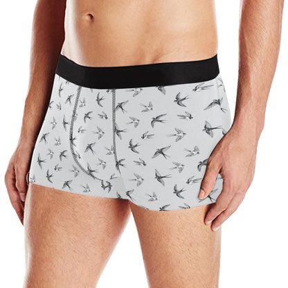 Swallow Bird Pattern Print Design 04 Men's Boxer Briefs
