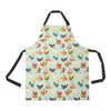 Chicken Pattern Print Design 07 Apron with Pocket