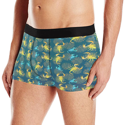 Scorpion Pattern Print Design 02 Men's Boxer Briefs