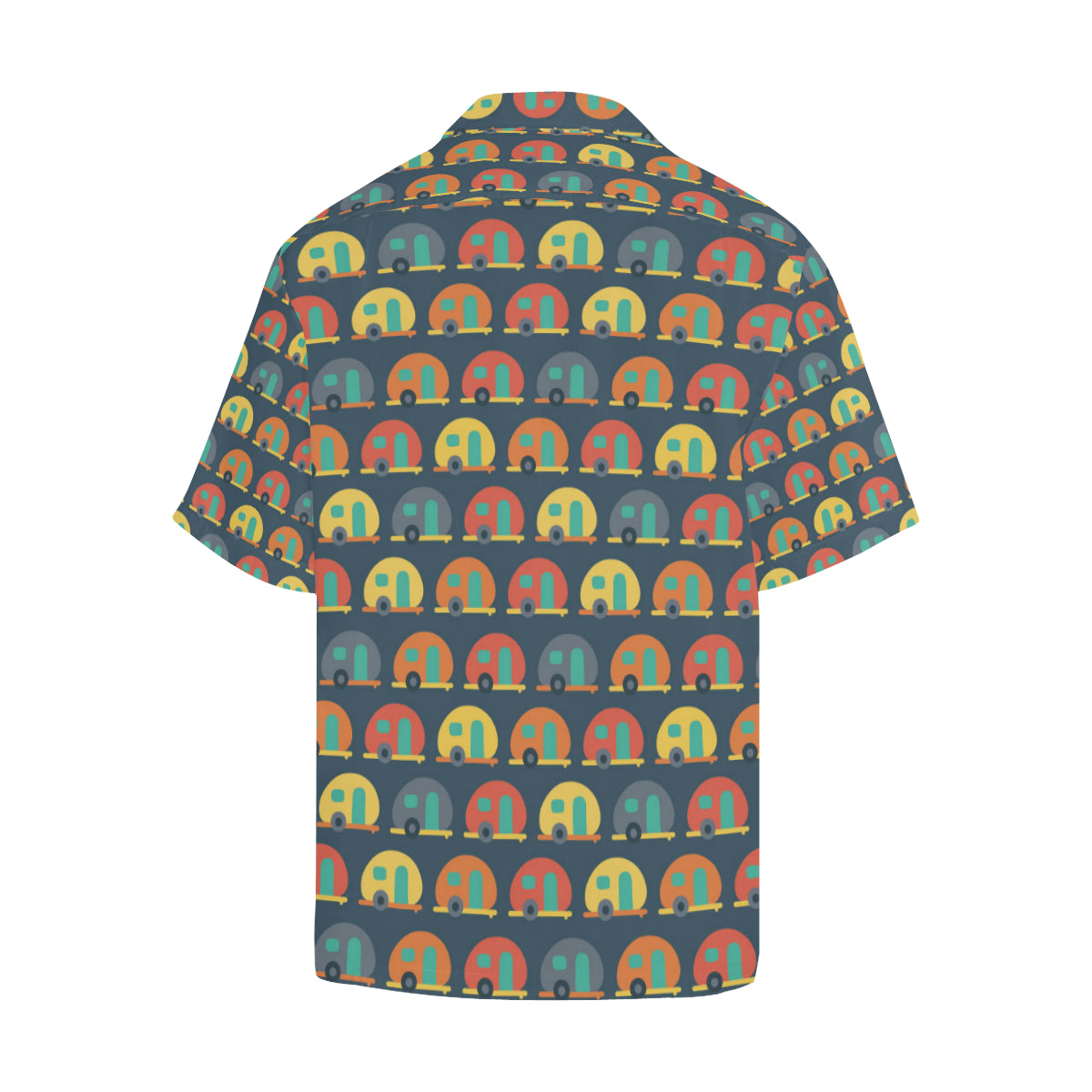 Camper Pattern Print Design 02 Men's Hawaiian Shirt