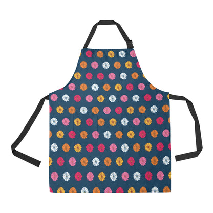 Gerberas Pattern Print Design GB06 Apron with Pocket