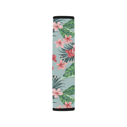 Plumeria Pattern Print Design PM027 Car Seat Belt Cover