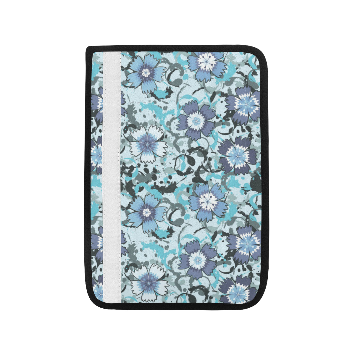 Carnations Pattern Print Design CN04 Car Seat Belt Cover