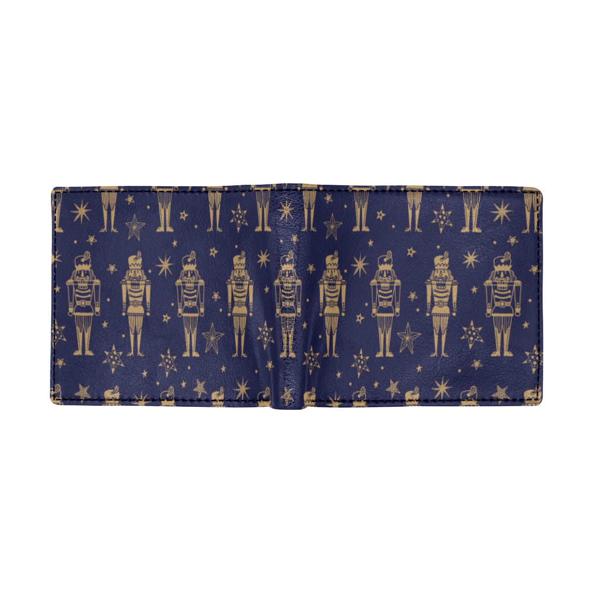 Nutcracker Pattern Print Design A05 Men's ID Card Wallet