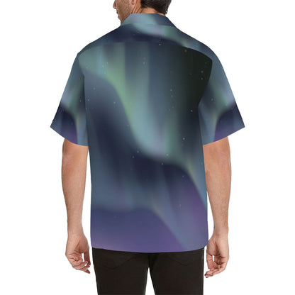 Aurora Borealis Pattern Print Design 01 Men's Hawaiian Shirt