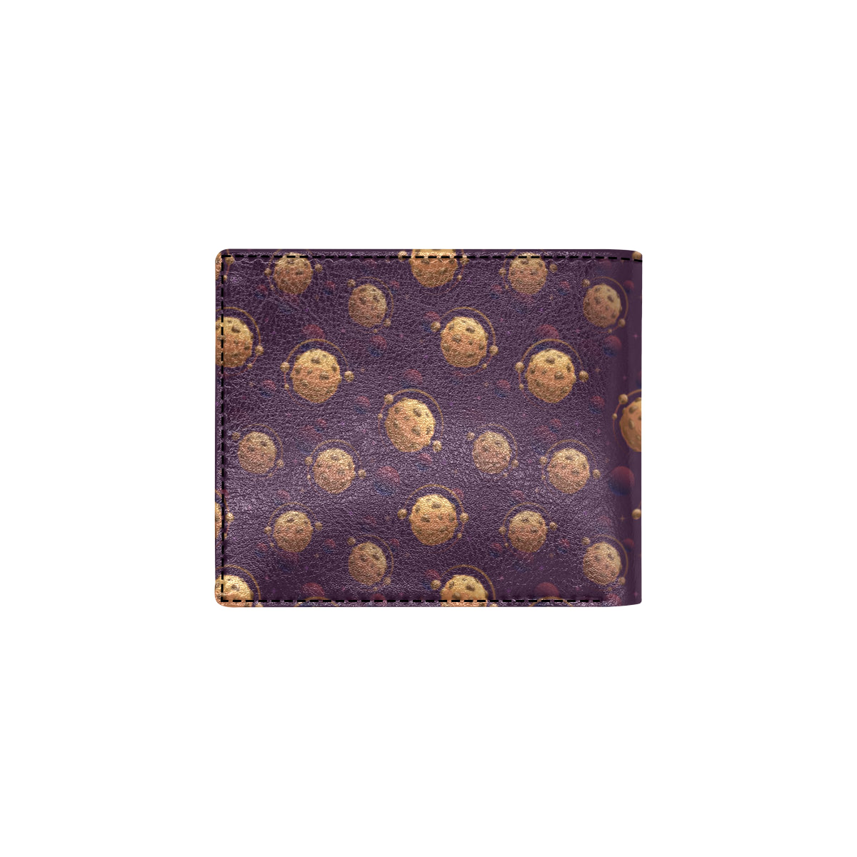Cookie Pattern Print Design 03 Men's ID Card Wallet